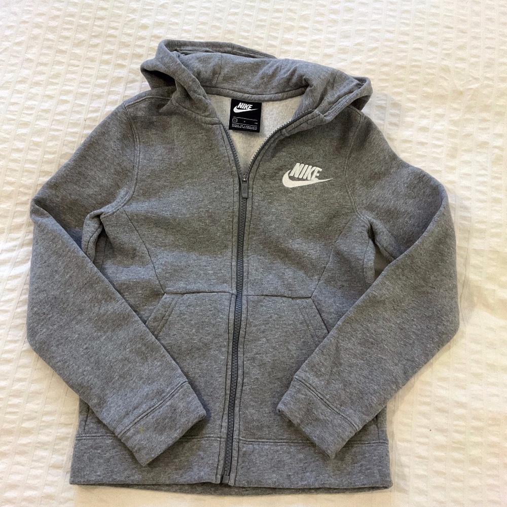 Nike Zip Hoodie - Kids Small